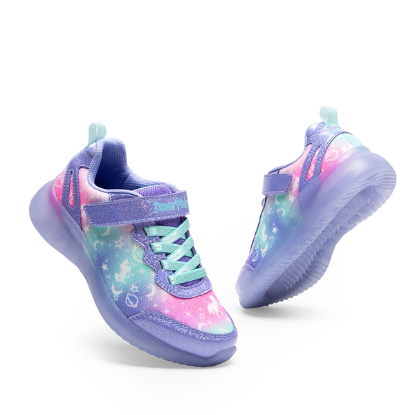 Jelly-sole Kids’ Sneakers - PURPLE - 4